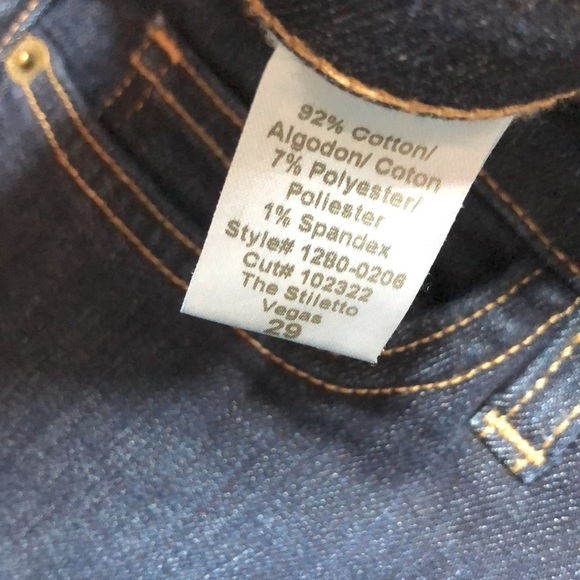 Current/Elliott The Stiletto Jeans - Vegas Wash 29 - Picture 9 of 9